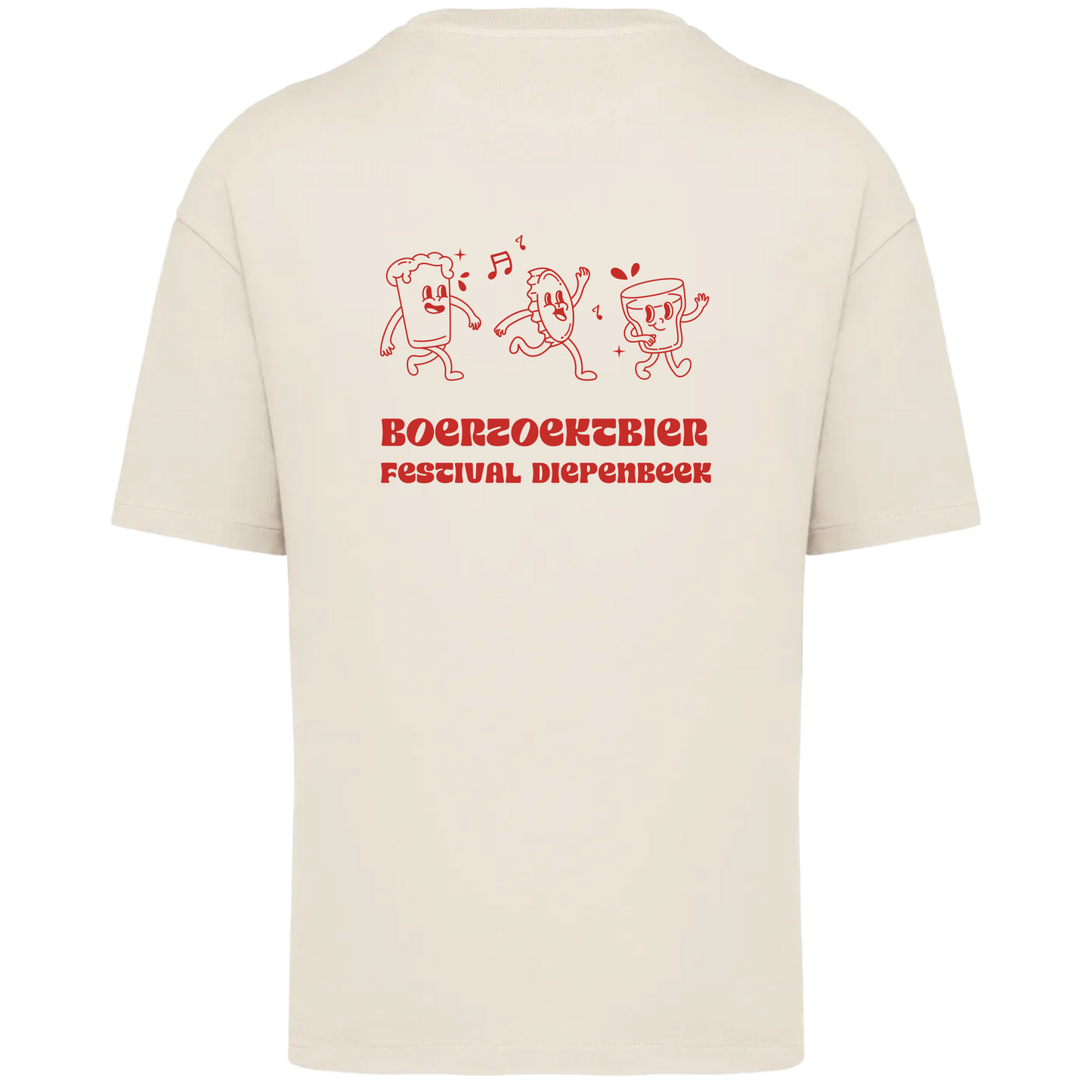 T-shirt - Vintage Rood