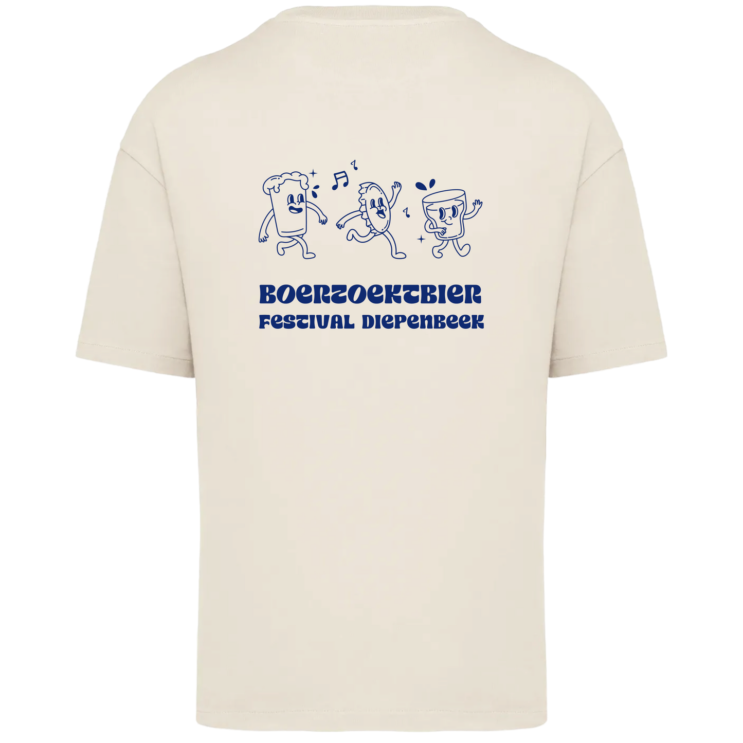 T-shirt - Vintage Blauw