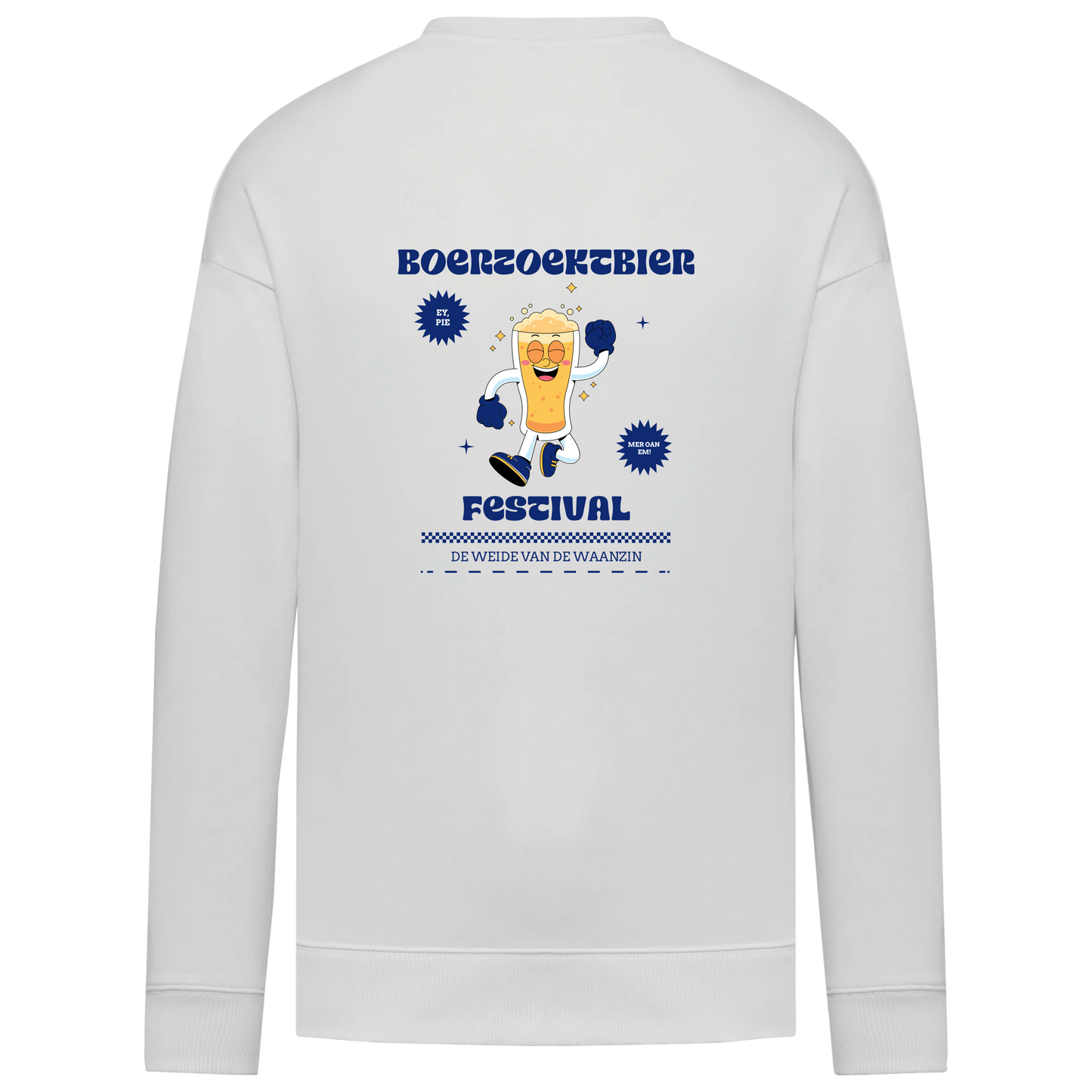Sweater - Retro Blauw