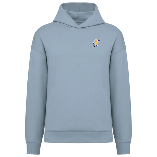 Hoodie - Retro Blauw