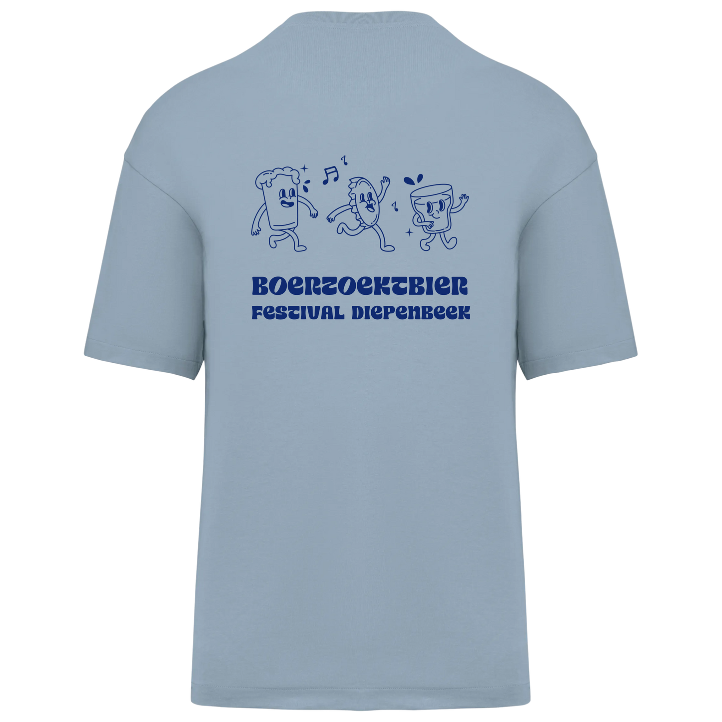 T-shirt - Vintage Blauw