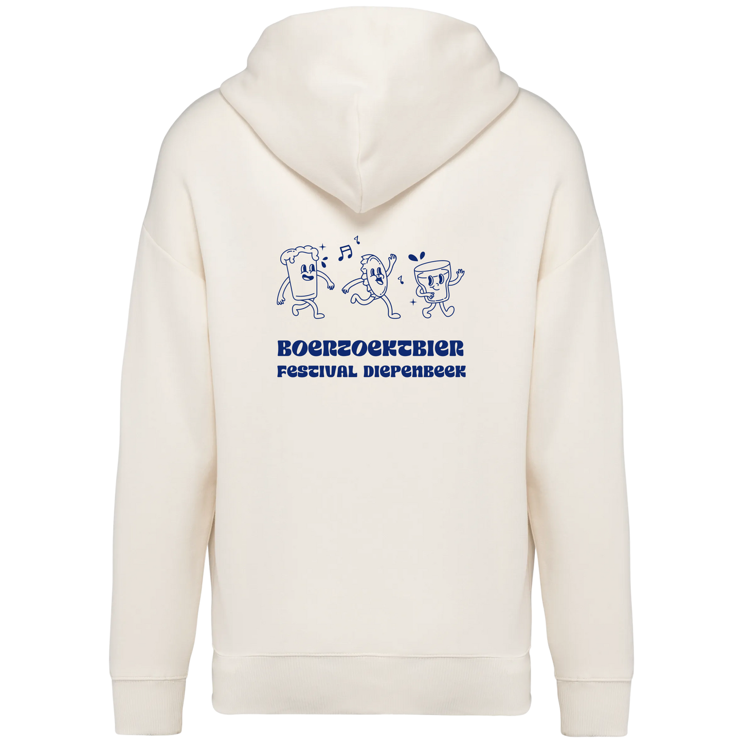 Hoodie - Vintage Blauw