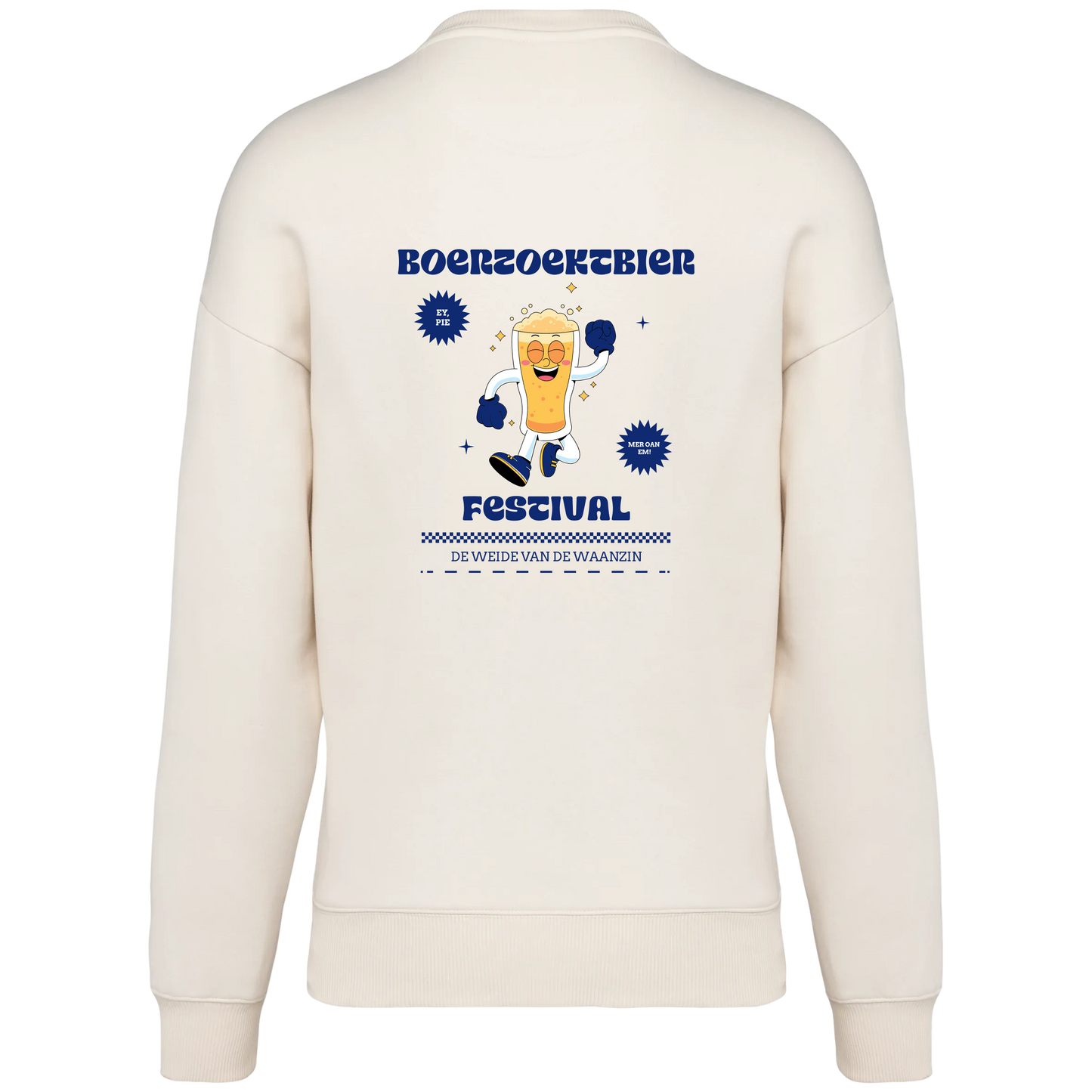 Sweater - Retro Blauw