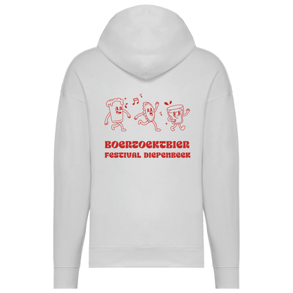 Hoodie - Vintage Rood