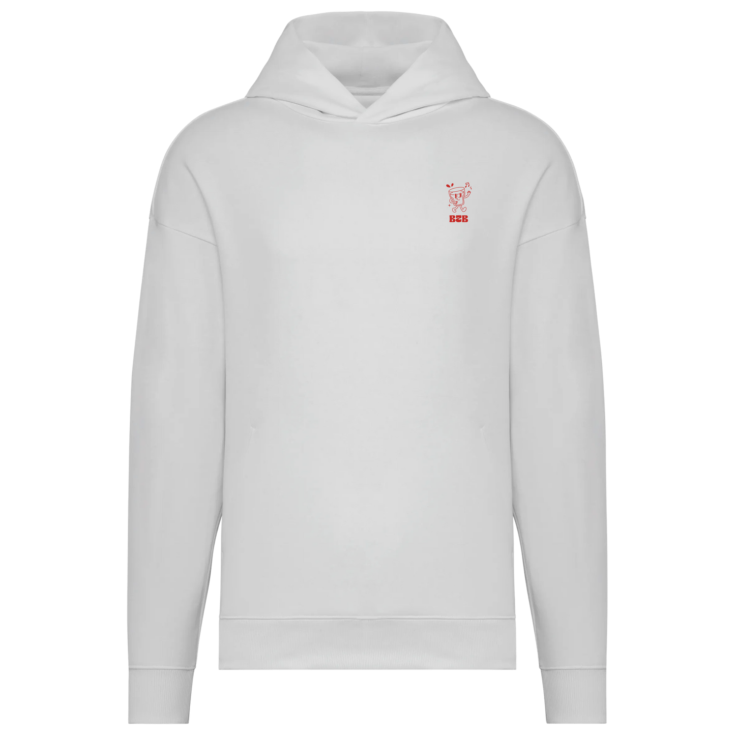 Hoodie - Vintage Rood