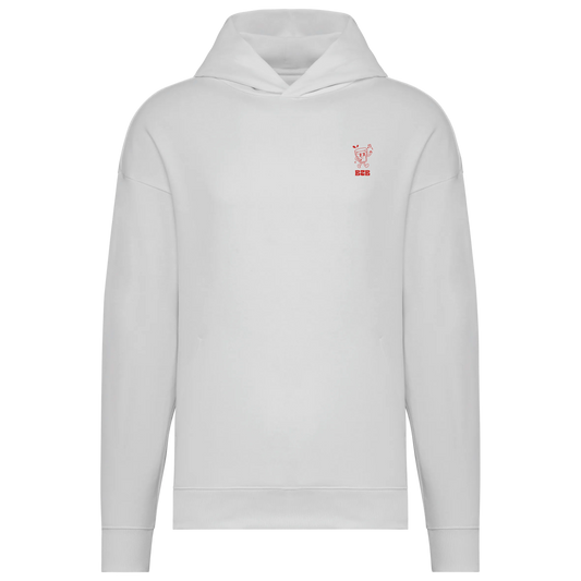 Hoodie - Vintage Rood