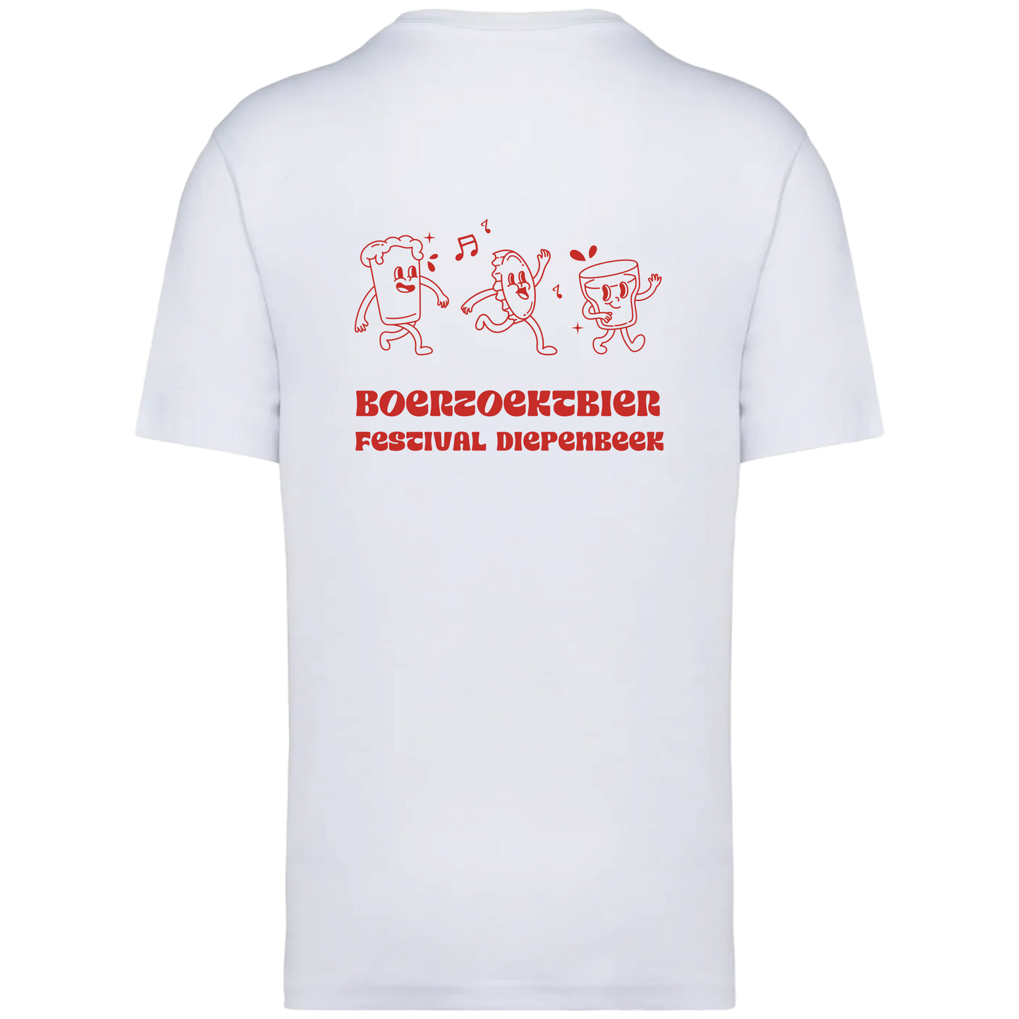 T-shirt - Vintage Rood