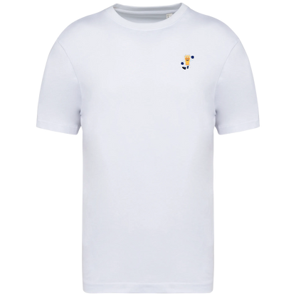 T-shirt - Retro Blauw