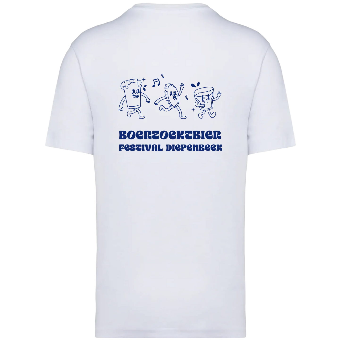T-shirt - Vintage Blauw